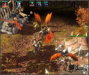 After using a Journey Stone, your hero is teleported to the mine - The Needle | Chapter: Rescue for the Iron Fields - Chapter: Rescue for the Iron Fields - Spellforce 2: Shadow Wars Game Guide