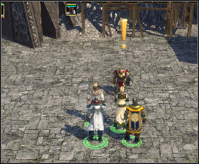 Talk to Jandrim who tells you about his problems - Sevenkeeps (2) | Chapter: The Catapults of Underhall - Chapter: The Catapults of Underhall - Spellforce 2: Shadow Wars Game Guide