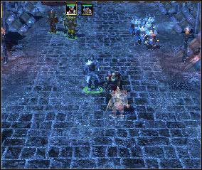 After a while you meet Jandrims father ghost (9) - Underhall | Chapter: The Catapults of Underhall - Chapter: The Catapults of Underhall - Spellforce 2: Shadow Wars Game Guide