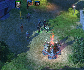 Go through the city heading West - Rushwater Downs | Chapter: Nightsong and the Message for the King - Chapter: Nightsong and the Message for the King - Spellforce 2: Shadow Wars Game Guide