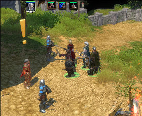 Talk to Matricus - Rushwater Downs (2) | Chapter: Nightsong and the Message for the King - Chapter: Nightsong and the Message for the King - Spellforce 2: Shadow Wars Game Guide