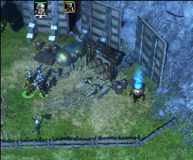 Before you go straight to the ruins try to explore an area - Rushwater Downs (2) | Chapter: Nightsong and the Message for the King - Chapter: Nightsong and the Message for the King - Spellforce 2: Shadow Wars Game Guide