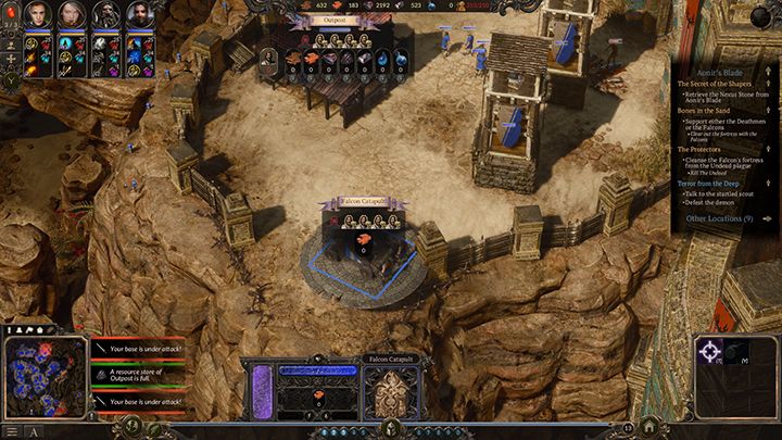 The catapult will enable you to easily get rid of enemys fortifications. - Aonirs Blade - Bones in the Sand | Campaign in SpellForce 3 - Campaign - SpellForce 3 Game Guide