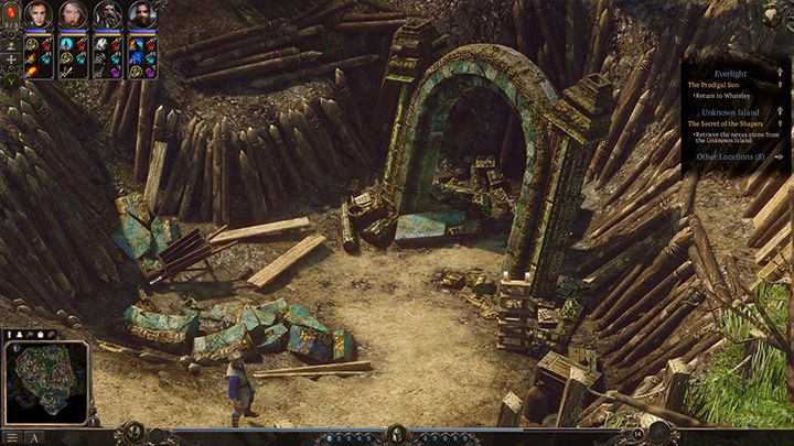 In order to move forward you must activate the portal. - Everlight - The Prodigal Son part 1 | Campaign in SpellForce 3 - Campaign - SpellForce 3 Game Guide