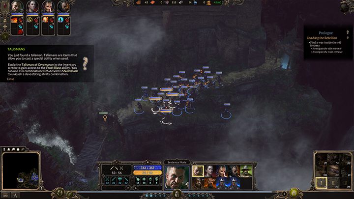 Head immediately to the side entrance when you get inside the fortress. - Prologue - Crushing the Rebellion | Campaign in Spellforce 3 - Campaign - SpellForce 3 Game Guide