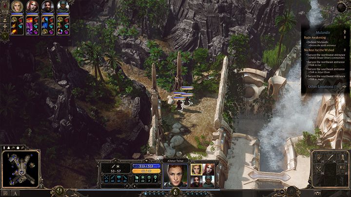 This side path allows you to go around enemies and get behind their backs. - Mulandir - Rude Awakening | Campaign in SpellForce 3 - Campaign - SpellForce 3 Game Guide