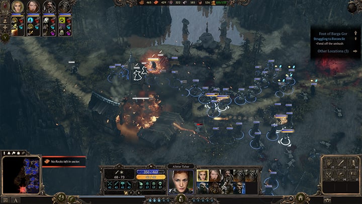 If you escape from the ambush you will be able to gather your strength without issues and then assault the hostile base. - Foot of Barga Gor - Struggling to Reconcile | Campaign in SpellForce 3 - Campaign - SpellForce 3 Game Guide