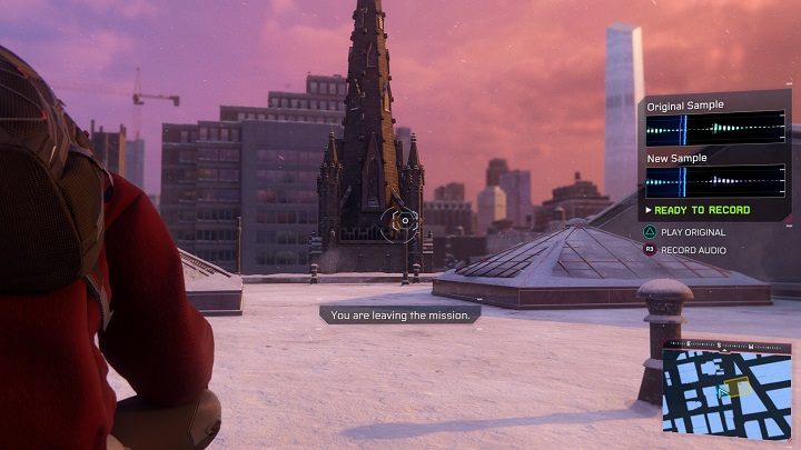 In this district, you will find 1 sound sample to record - Spider-Man Miles Morales: Greenwich - map, collectibles and locations - World Atlas - Spider-Man Miles Morales Guide