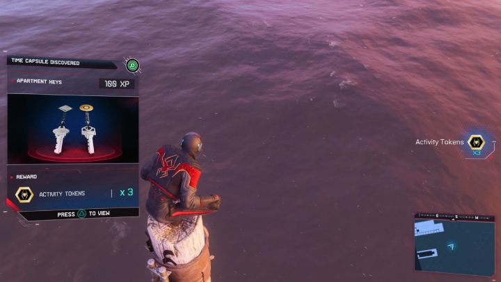 You will find 1 time capsule in this district - Spider-Man Miles Morales: Greenwich - map, collectibles and locations - World Atlas - Spider-Man Miles Morales Guide