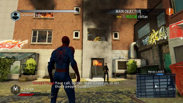 Upgrade crate #5 - Live by the sword... - Walkthrough - The Amazing Spider-Man 2 - Game Guide and Walkthrough