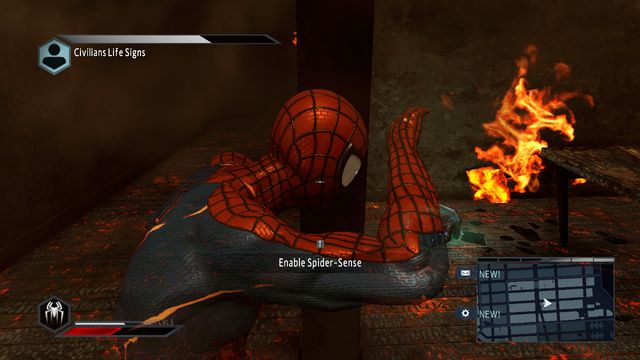 Upgrade crate #6 - Live by the sword... - Walkthrough - The Amazing Spider-Man 2 - Game Guide and Walkthrough