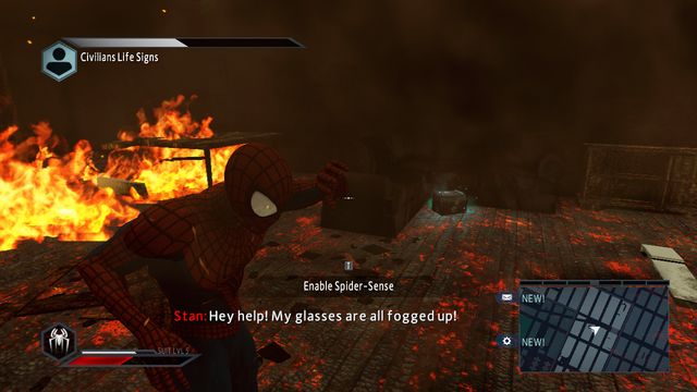 Upgrade crate #7 - Live by the sword... - Walkthrough - The Amazing Spider-Man 2 - Game Guide and Walkthrough