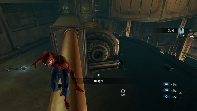 Upgrade crate #3 - Raid on OSCORP - Walkthrough - The Amazing Spider-Man 2 - Game Guide and Walkthrough