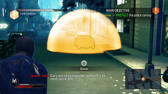 Car bomb - Claws of the cat! - Walkthrough - The Amazing Spider-Man 2 - Game Guide and Walkthrough