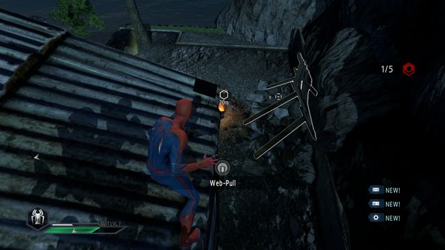 The unstable beams - The Kingpin of crime! - Walkthrough - The Amazing Spider-Man 2 - Game Guide and Walkthrough