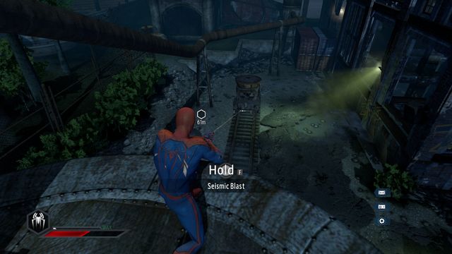 The mining cart - The Kingpin of crime! - Walkthrough - The Amazing Spider-Man 2 - Game Guide and Walkthrough