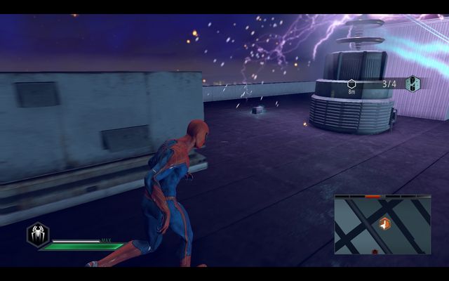 Upgrade crate #3 - Power surge! - Walkthrough - The Amazing Spider-Man 2 - Game Guide and Walkthrough