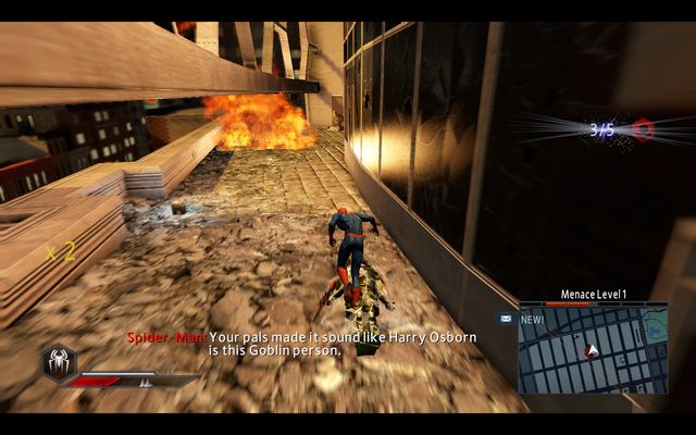 Upgrade crate #3 - The Green Goblin! - Walkthrough - The Amazing Spider-Man 2 - Game Guide and Walkthrough