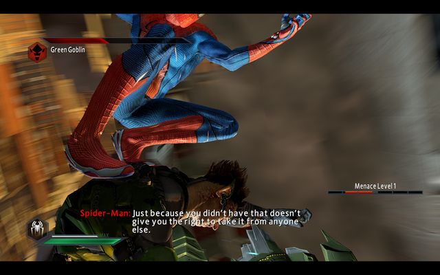 The fight up in the air - The Green Goblin! - Walkthrough - The Amazing Spider-Man 2 - Game Guide and Walkthrough