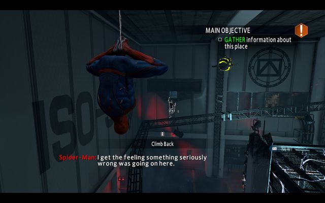 The venting shaft - Maximum Carnage! - Walkthrough - The Amazing Spider-Man 2 - Game Guide and Walkthrough