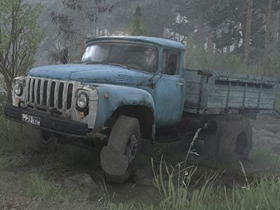 B-130 can carry small cargo, but tough terrain will put it to the test - Light Trucks (class B) | Vehicles in Spintires MudRunner - Vehicles - Spintires MudRunner Guide and Tips