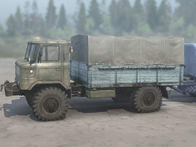 B-66 works well as a support vehicle - Light Trucks (class B) | Vehicles in Spintires MudRunner - Vehicles - Spintires MudRunner Guide and Tips