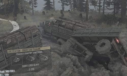 Trailers are light and can flip easily. Moreover, placing them for loading may take a while. - Trailers or semi-trailers, best tips - Beginners Guide - Spintires MudRunner Guide and Tips
