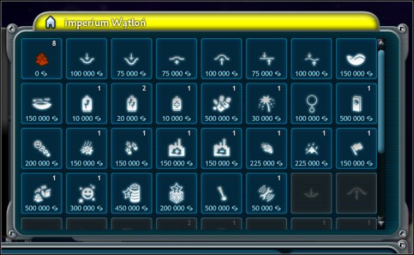 Nie wszystkie elementy odblokowane sa od razu - Trade - Space stage - Spore - Game Guide and Walkthrough