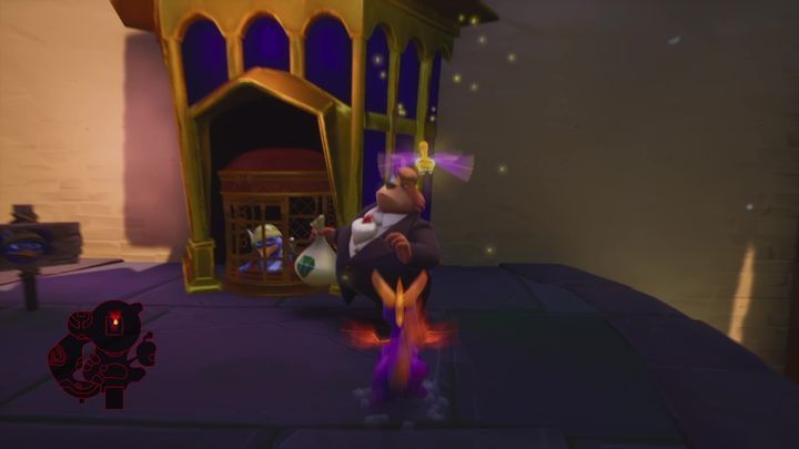 The last point of interest which is located near the shore is a collapsed passage to a cave - Midday Gardens | Spyro: Year of the Dragon Walkthrough - Midday Gardens - Spyro Reignited Trilogy Guide