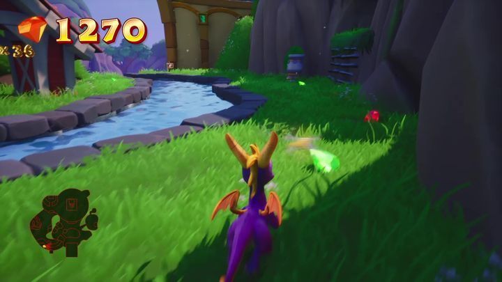 You will find a ladder near one of the plant pots that you have destroyed - Midday Gardens | Spyro: Year of the Dragon Walkthrough - Midday Gardens - Spyro Reignited Trilogy Guide