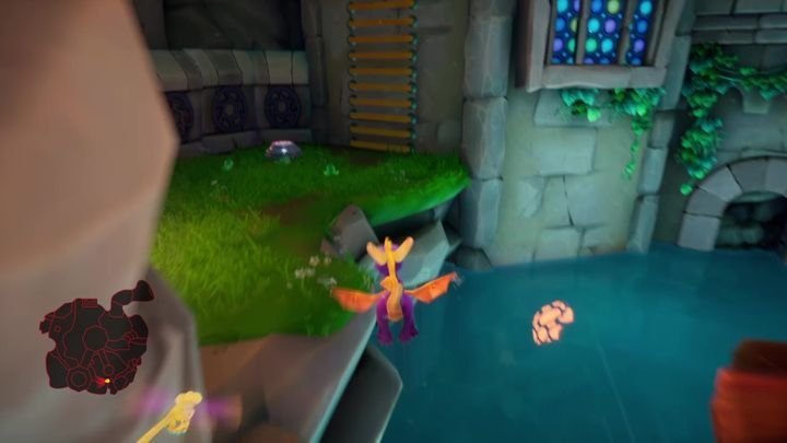 Jump to the next ledge from the one on which you have found the last egg - Evening Lake | Spyro: Year of the Dragon Walkthrough - Evening Lake - Spyro Reignited Trilogy Guide