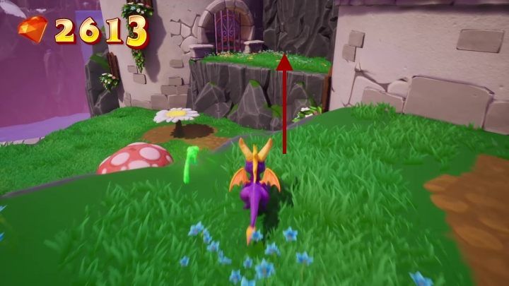 In the second challenge, you must first plant three red seeds - Charmed Ridge | Spyro: Year of the Dragon Walkthrough - Evening Lake - Spyro Reignited Trilogy Guide