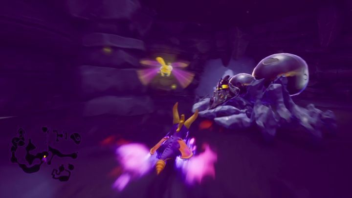If you want to complete the level in 100%, you must also go to the cave with spiders - High Caves | Spyro The Dragon Walkthrough - Magic Crafters - Spyro Reignited Trilogy Guide