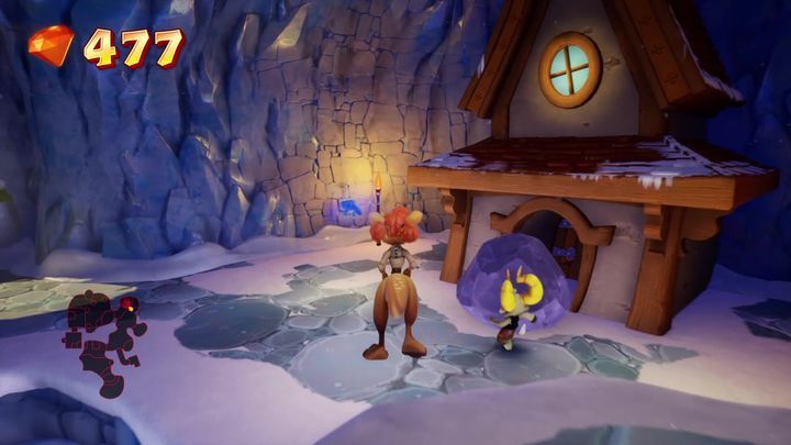 The main road goes through the cave - Sheilas Alp | Spyro: Year of the Dragon Walkthrough - Sunrise Spring - Spyro Reignited Trilogy Guide