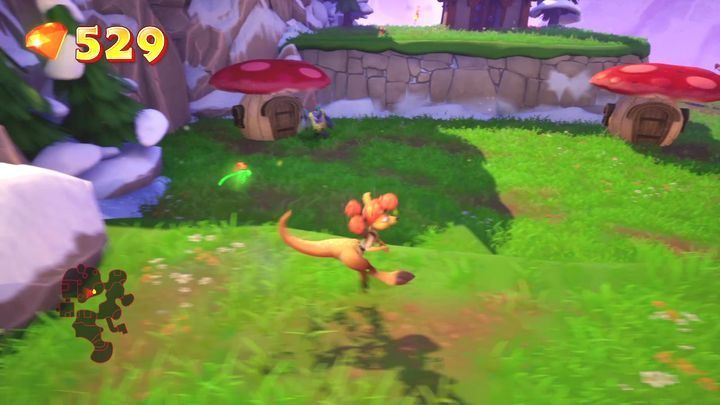 If you continue along the main path you will reach another clearing - Sheilas Alp | Spyro: Year of the Dragon Walkthrough - Sunrise Spring - Spyro Reignited Trilogy Guide