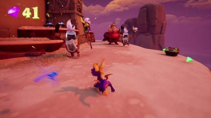 First, break up the chests that are located right next to Spyros starting position - Doctor Shemps Realm | Spyro The Dragon Walkthrough - Peace Keeper - Spyro Reignited Trilogy Guide