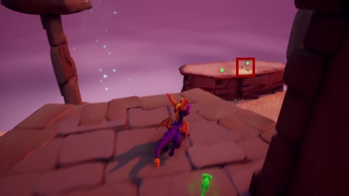 After going deeper into the tunnel, you will find the only dragon that you can save on this level - Doctor Shemps Realm | Spyro The Dragon Walkthrough - Peace Keeper - Spyro Reignited Trilogy Guide