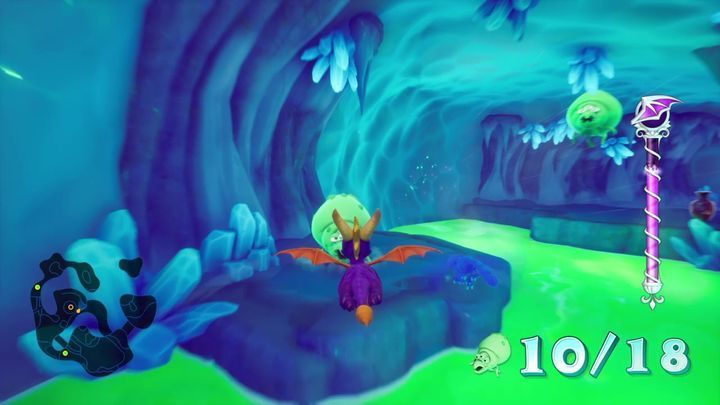 You shouldnt have any problems with their elimination - Crystal Glacier | Spyro 2 Riptos Rage Walkthrough - Autumn Plains - Spyro Reignited Trilogy Guide