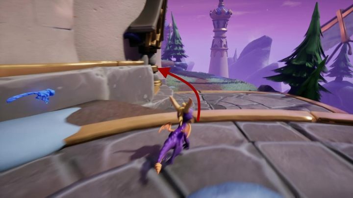 Use the passage that opens upon his escape - Blowhard Rock | Spyro The Dragon Walkthrough - Magic Crafters - Spyro Reignited Trilogy Guide