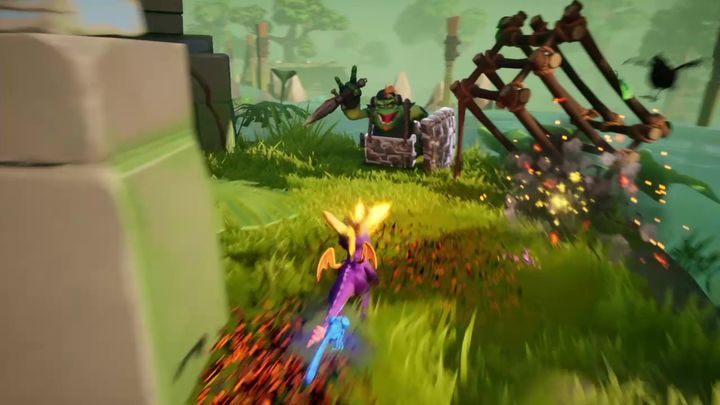 How to unlock: Free both trapped chickens in Misty Bog - List of Trophies in Spyro Reignited Trilogy - Basics - Spyro Reignited Trilogy Guide