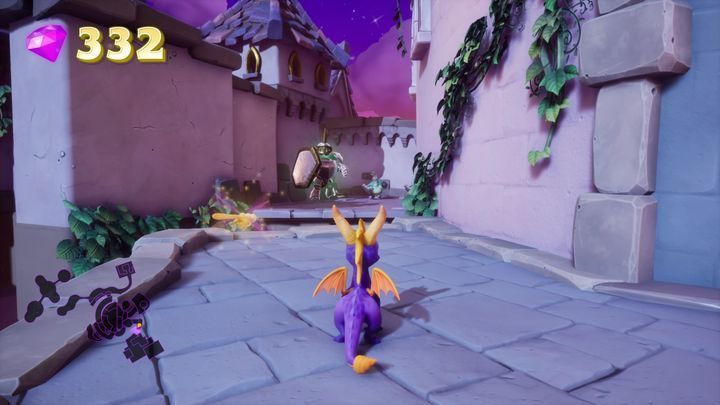 The second passage leads to the end of the level - Haunted Towers | Spyro The Dragon Walkthrough - Dream Weavers - Spyro Reignited Trilogy Guide