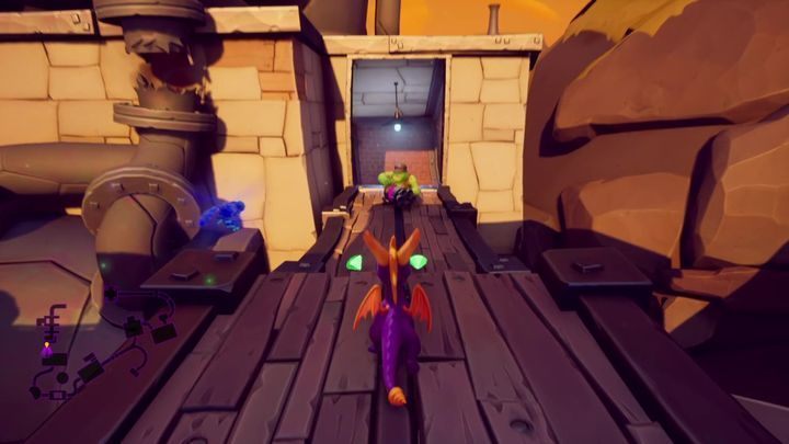 There youll find a troll with weapons right away - Twilight Harbour | Spyro The Dragon Walkthrough - Gnorc Cove - Spyro Reignited Trilogy Guide