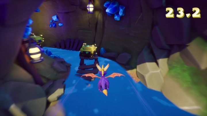 You destroy chests in the same way as trains and planes - Sunny Flight | Spyro The Dragon Walkthrough - Artisans - Spyro Reignited Trilogy Guide