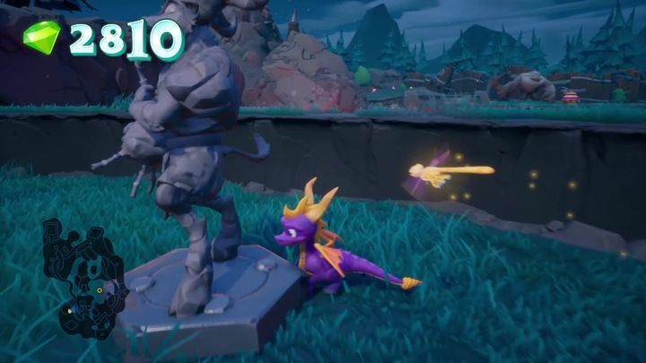 The first Satyr is right next to you - Fracture Hills | Spyro 2 Riptos Rage Walkthrough - Autumn Plains - Spyro Reignited Trilogy Guide