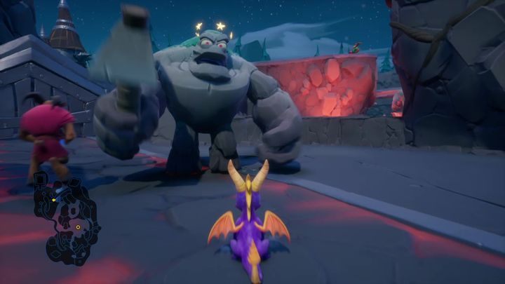 Note: You can complete this challenge only after you learn Headbash ability - Fracture Hills | Spyro 2 Riptos Rage Walkthrough - Autumn Plains - Spyro Reignited Trilogy Guide