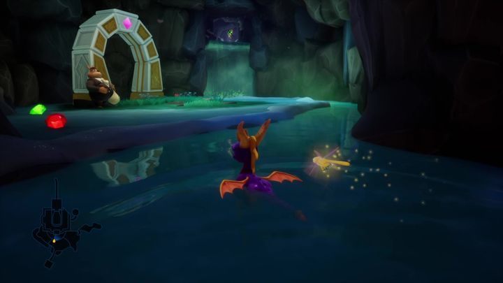 Here, you will find the last orb in this level, and a passage to Canyon Speedway - Winter Tundra | Spyro 2 Riptos Rage Walkthrough - Winter Tundra - Spyro Reignited Trilogy Guide