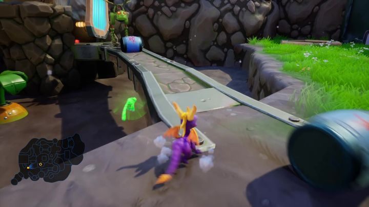 You reach a large glade - Robotica Farms | Spyro 2 Riptos Rage Walkthrough - Winter Tundra - Spyro Reignited Trilogy Guide