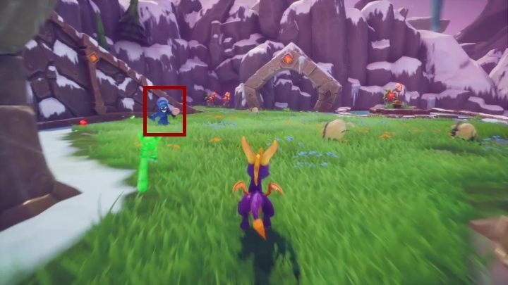 The second thief can be found in the clearing you reach through the ramp guarded by two druids - Dragon eggs | Secrets & Curios in Spyro Reignited Trilogy - Secrets & Curios - Spyro Reignited Trilogy Guide