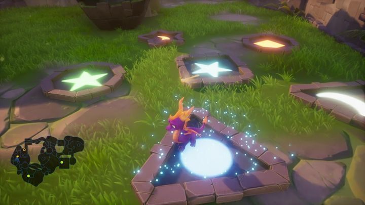 The last step is to activate pressure plates near the Idol on the last glade - Idol Springs | Spyro 2 Riptos Rage Walkthrough - Summer Forest - Spyro Reignited Trilogy Guide