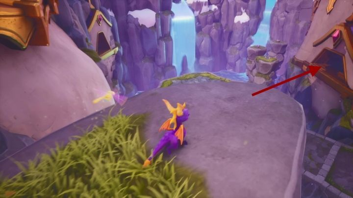 Fly towards the cave on the opposite side - Alpine Ridge | Spyro The Dragon Walkthrough - Magic Crafters - Spyro Reignited Trilogy Guide